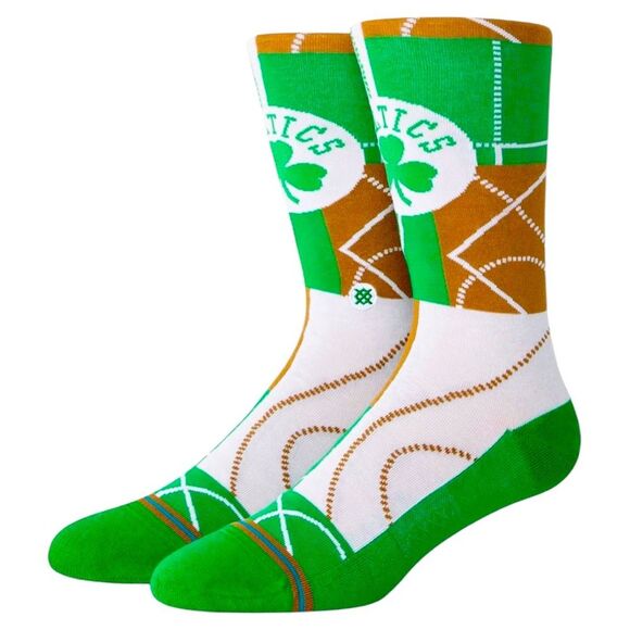 Stance Zone Boston Celtics socks LG (US Men's Shoe 9-13, Women's Shoe 11-14) new - Picture 2 of 5